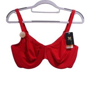 NEW Wacoal Women's Perfect Primer Underwire Bra Red Size 36DD 855213